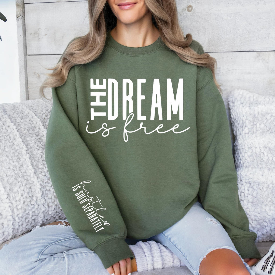 The Dream With Sleeve Accent Sweatshirt