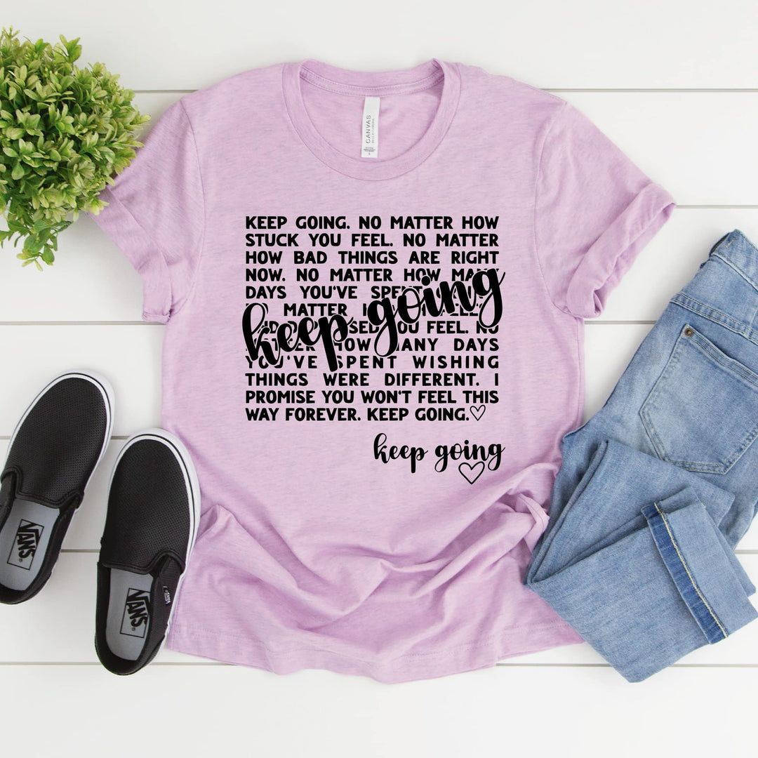 Keep Going GRAPHIC TEE