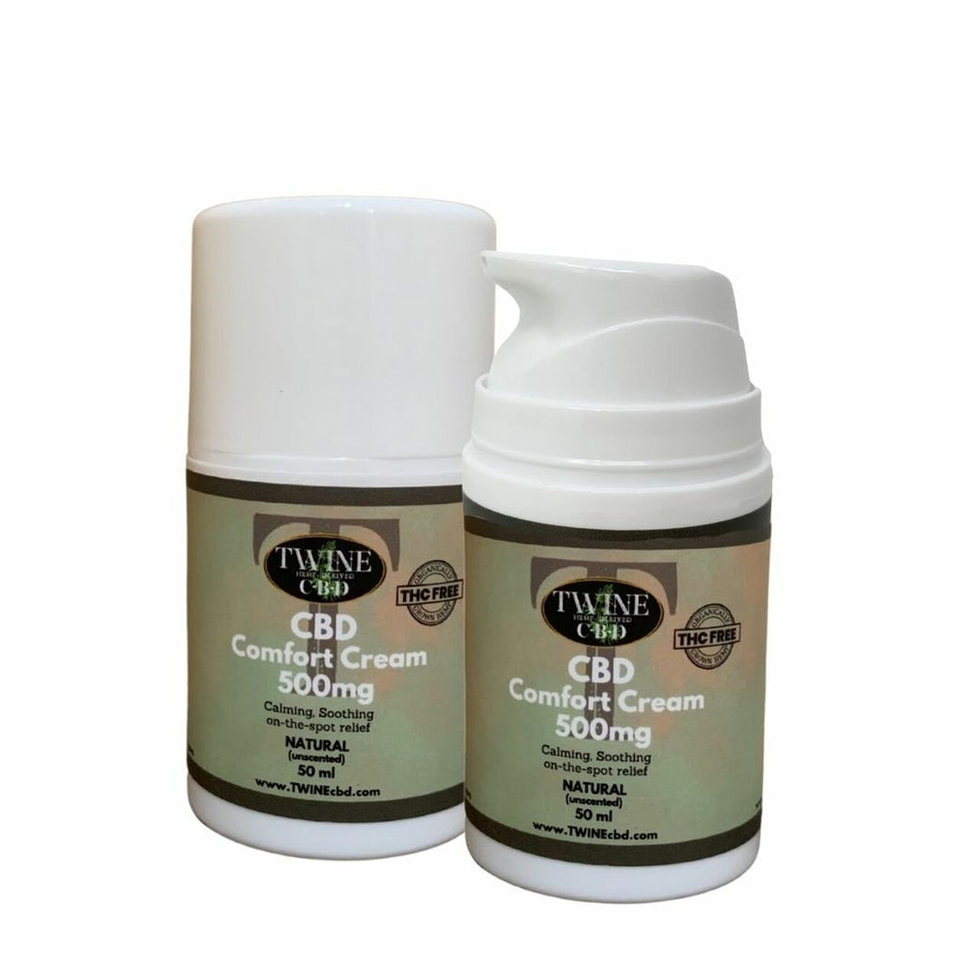 500mg Natural (Unscented) Cream 50ml-Ever Joy