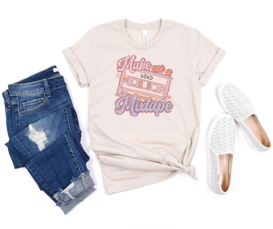 Womens - PREORDER: Make Me A Mixtape Graphic Tee