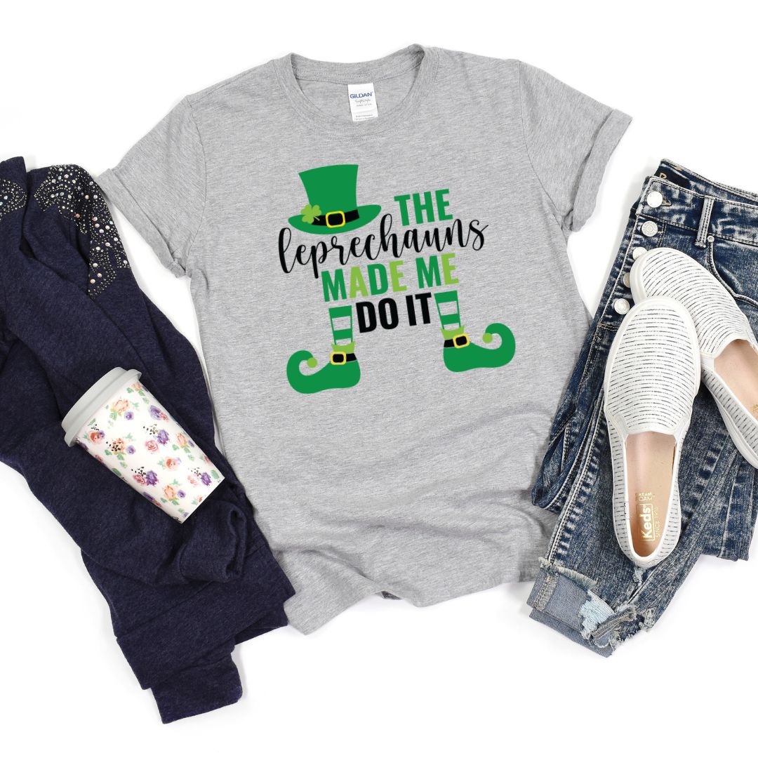Womens - PREORDER: Leprechauns Made Me Graphic Tee