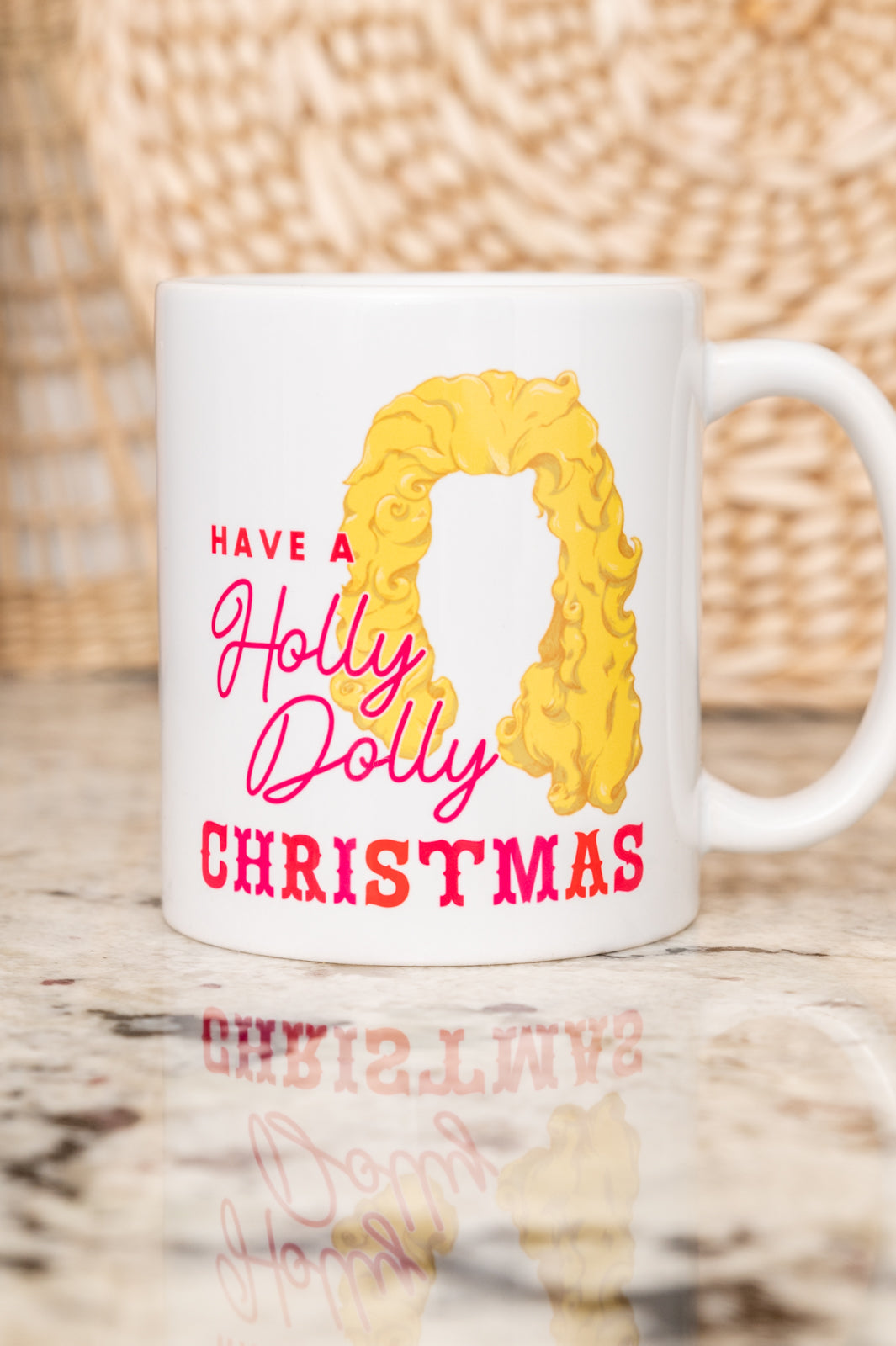 Womens - Holly Dolly Christmas Mug