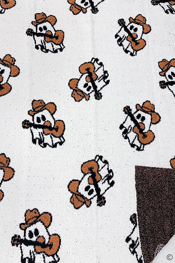ETA 8/14 - Cowboy Ghost Luxury Blanket
