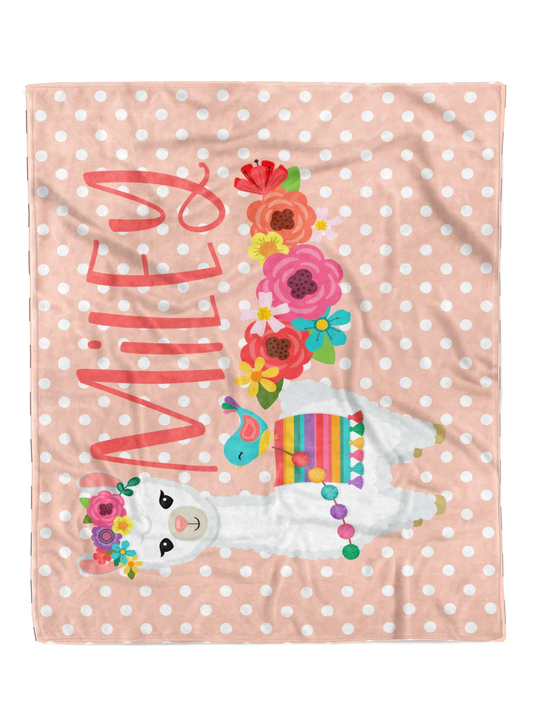 Womens - PREORDER: Llama Custom Minky Blanket