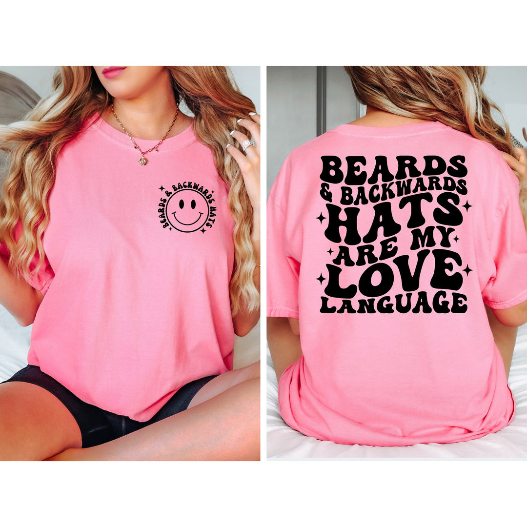 Beards & Hats -W/POCKET ACCENT GRAPHIC TEE
