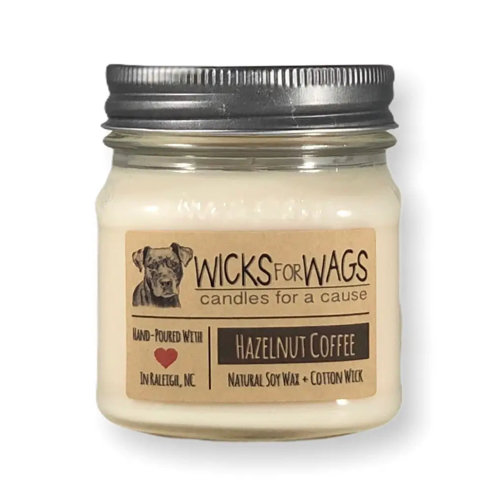 Candle - Hazelnut Coffee | 8 Oz Soy Candle