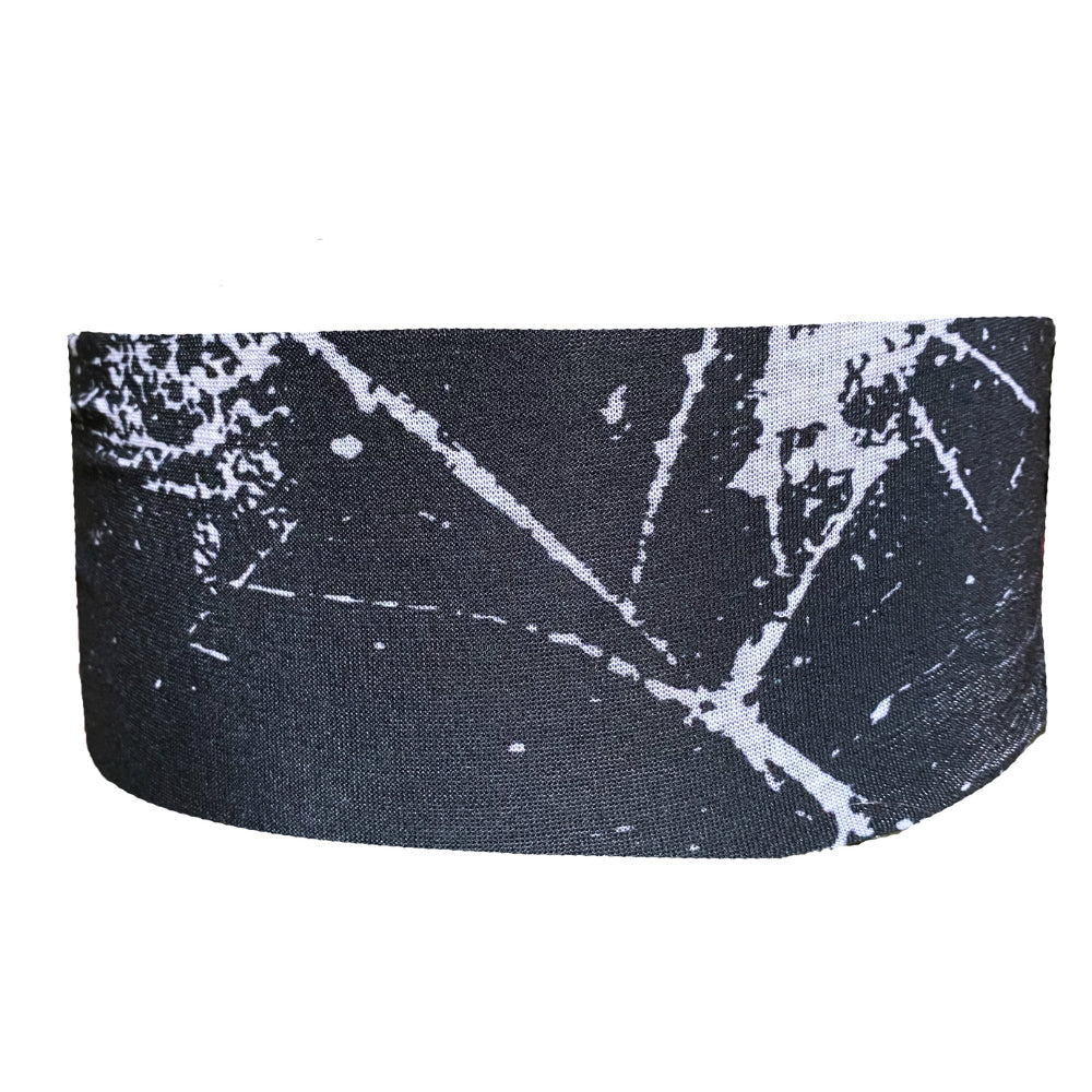 Headband - Headbands Of Hope - Black Marble Tube Turban