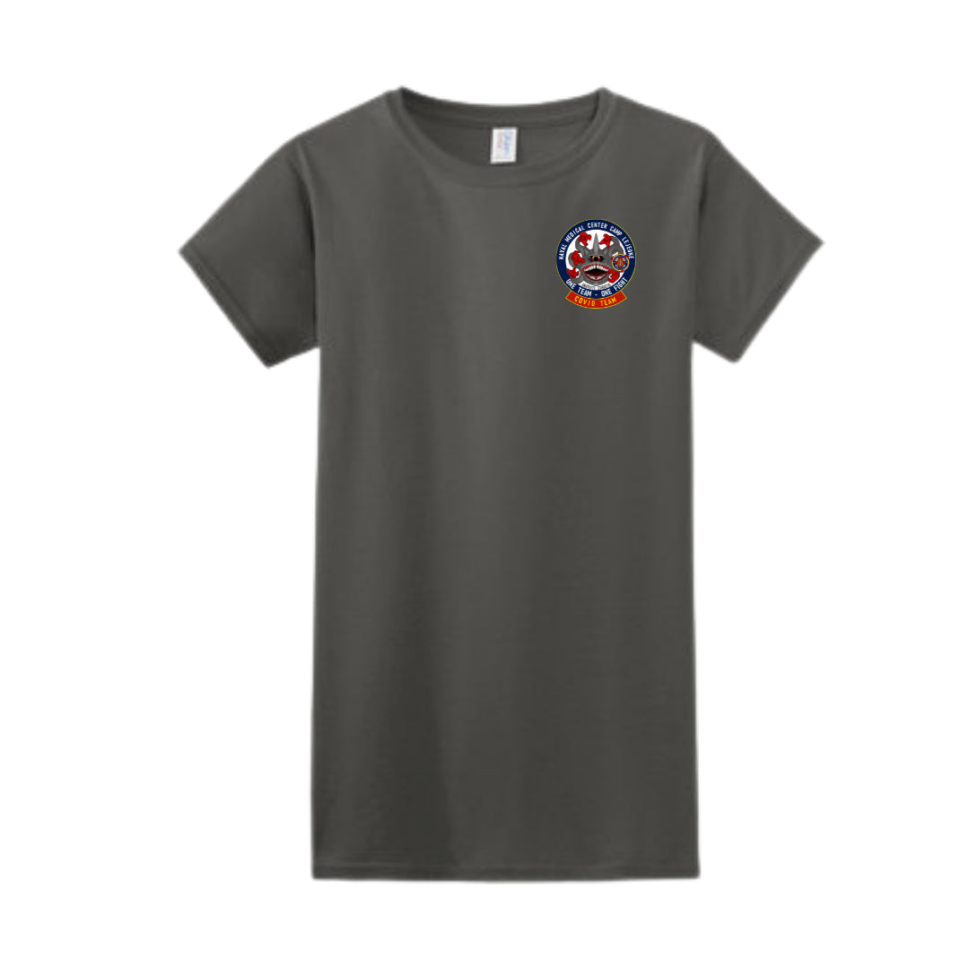 T-shirt - NMCCL Covid Clinic Ladies' T-Shirt Front Pocket Only