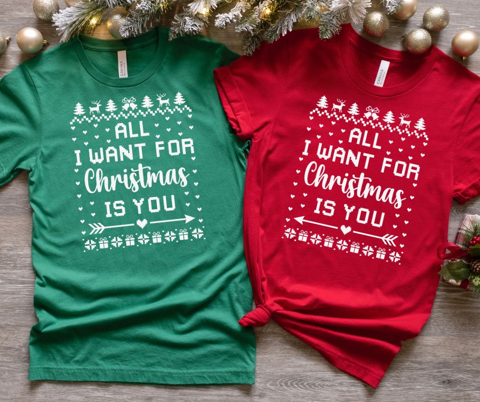 Womens - PREORDER: Matching All I Want Graphic Tee