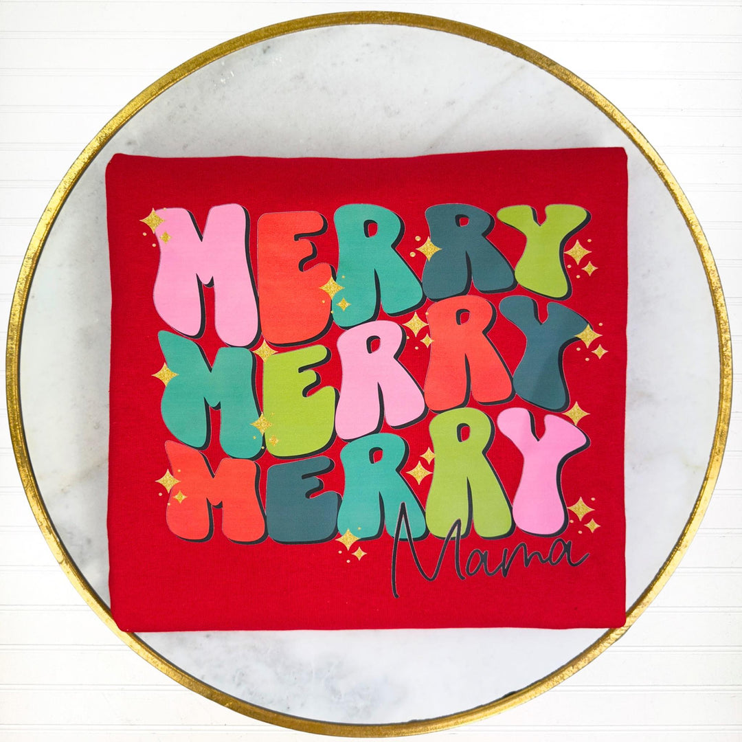 Womens - PREORDER: Matching Merry Mama Sweatshirt In Adult Sizes
