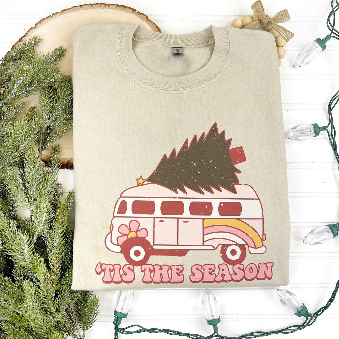 Womens - PREORDER: Tis' The Season Camper Sweatshirt
