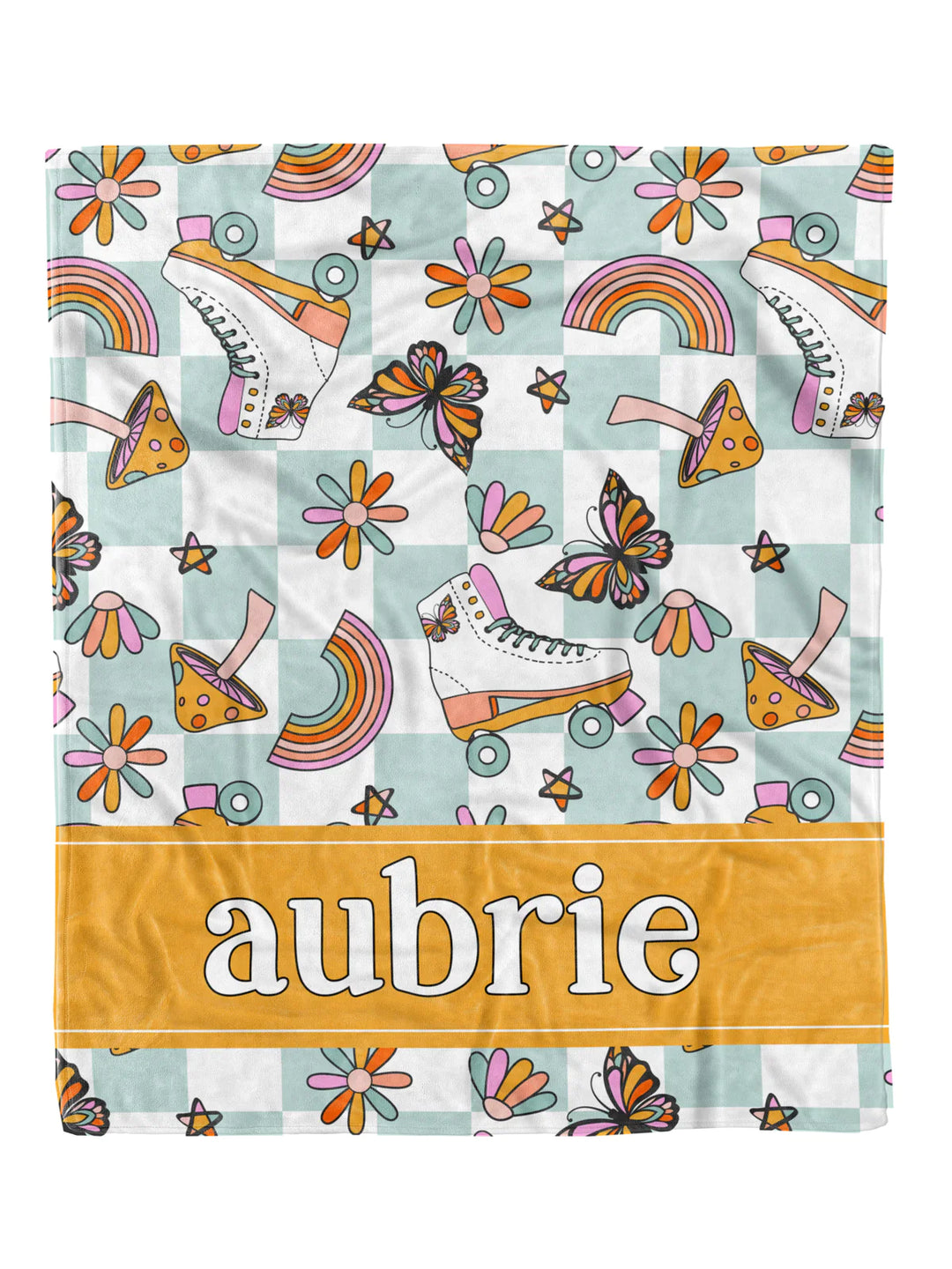 PREORDER: Retro Blades Custom Minky Blanket