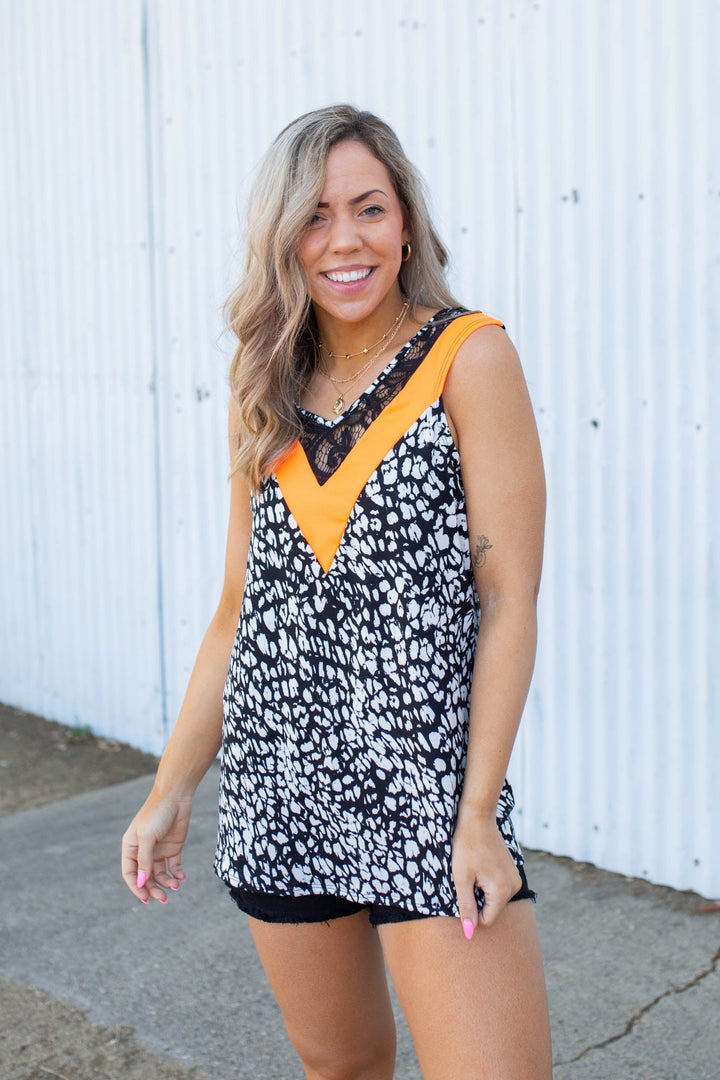 Always Stand Out Sleeveless Top-Ever Joy