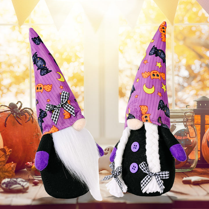 Halloween Pointed Hat Faceless Gnome