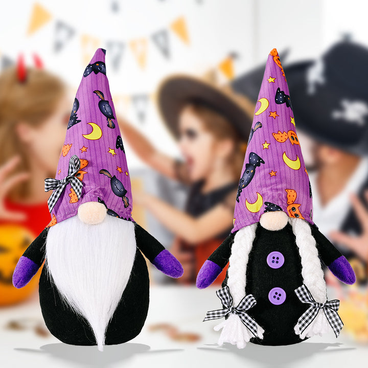 Halloween Pointed Hat Faceless Gnome