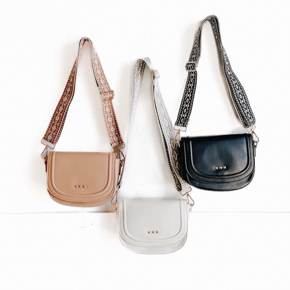 Womens - PREORDER: Serenity Saddle Bag In Three Colors