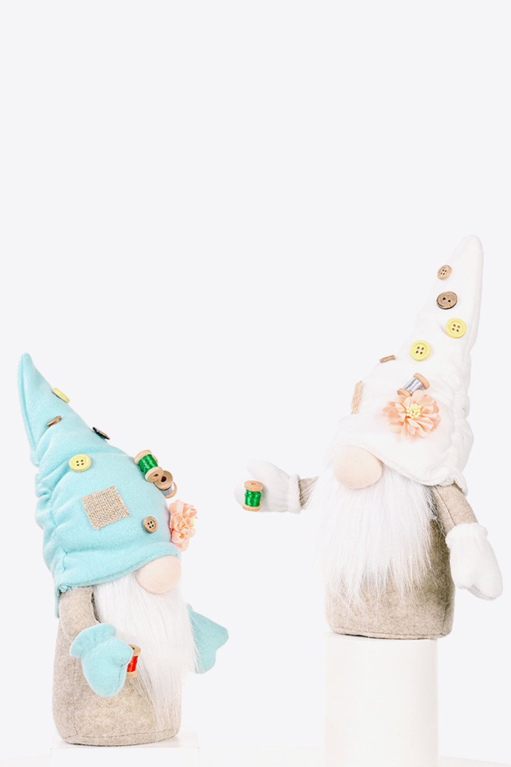 2-Pack Buttoned Faceless Gnomes-Ever Joy