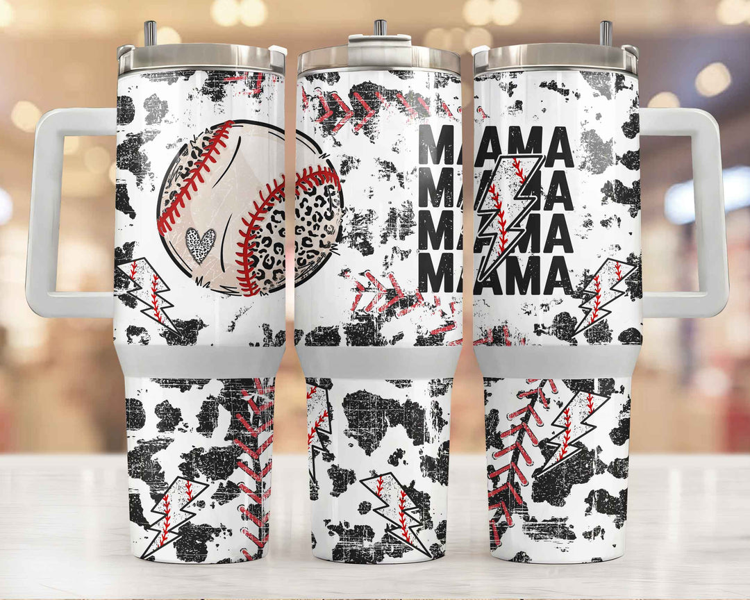 Tumbler - Baseball Mama 40oz Tumbler