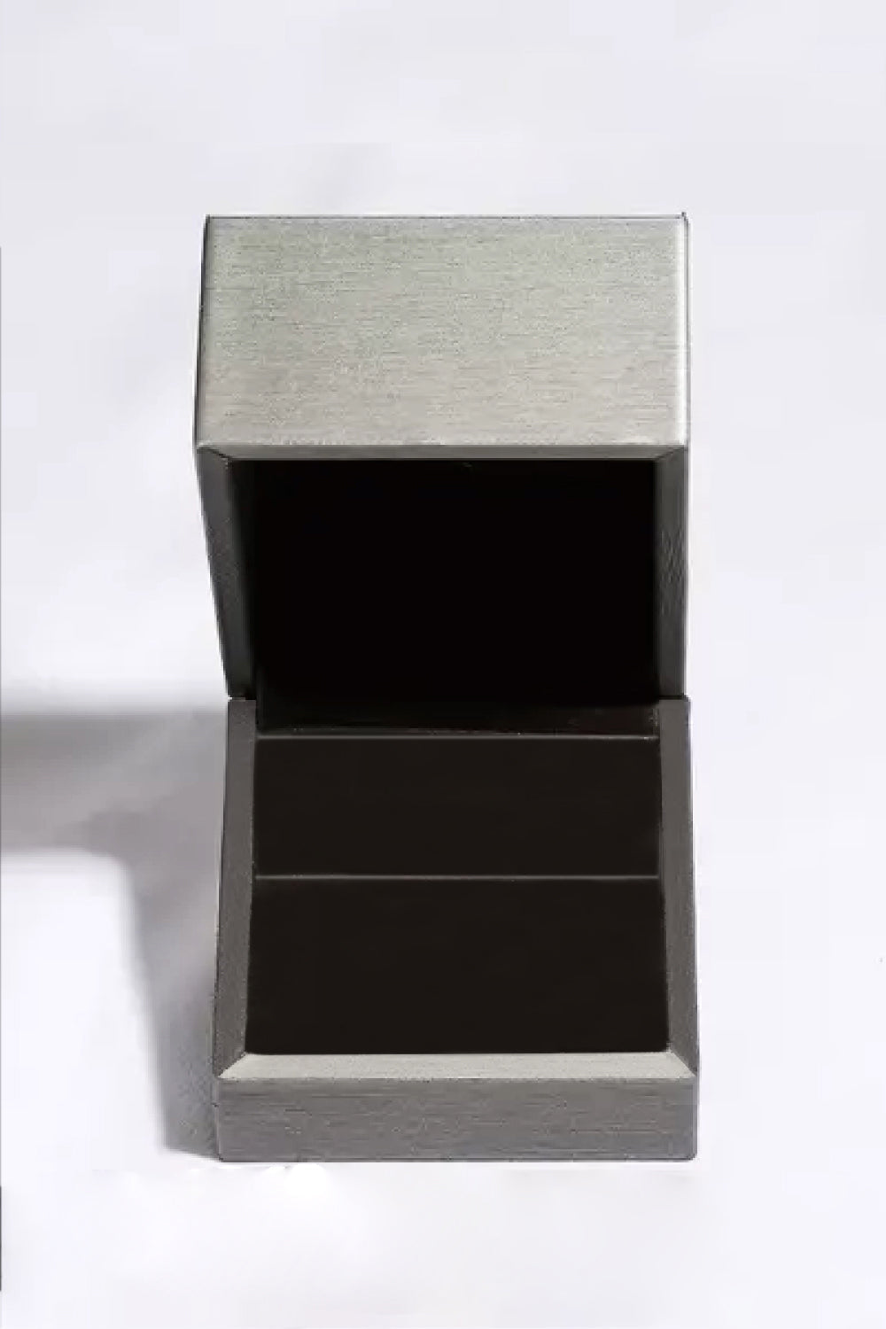 3 Carat Moissanite Platinum-Plated Side Stone Ring-Ever Joy