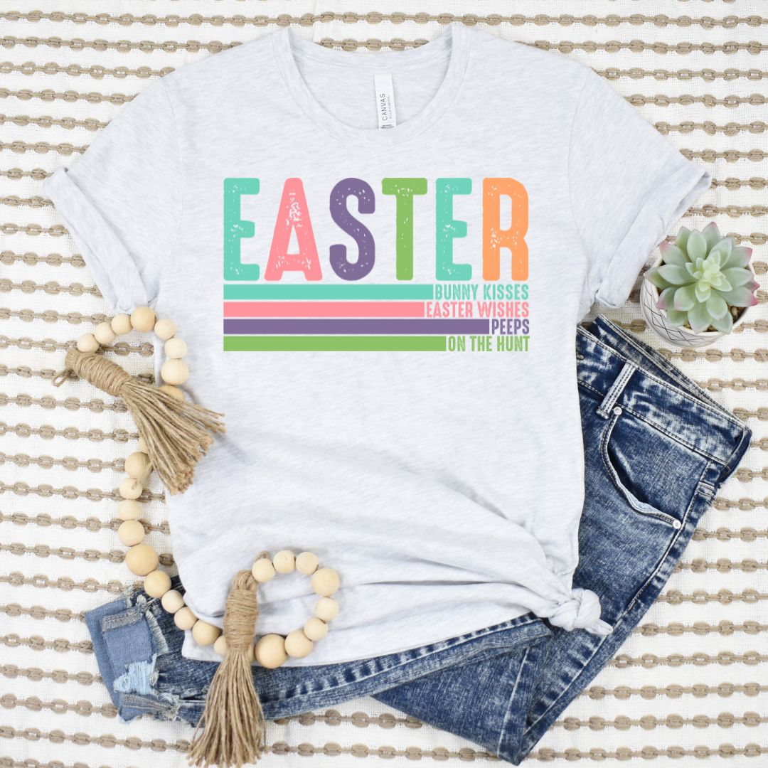 Womens - PREORDER: Easter Multicolor Graphic Tee