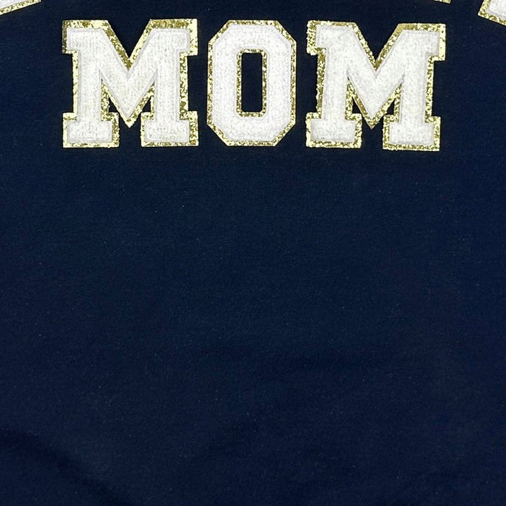 Football Mom Chenille Patch Sweatshirt