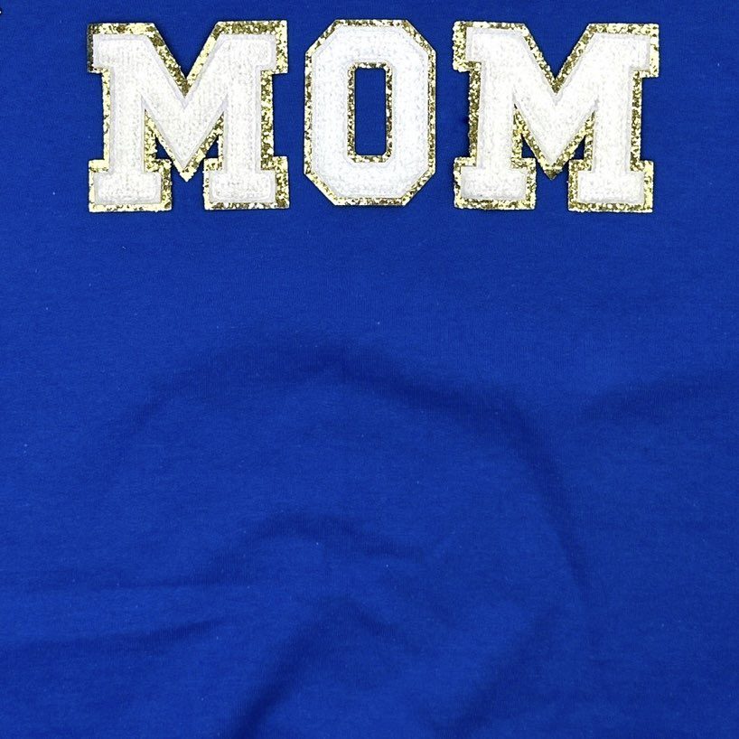 Womens - Baseball Mom Chenille Patch Sweatshirt