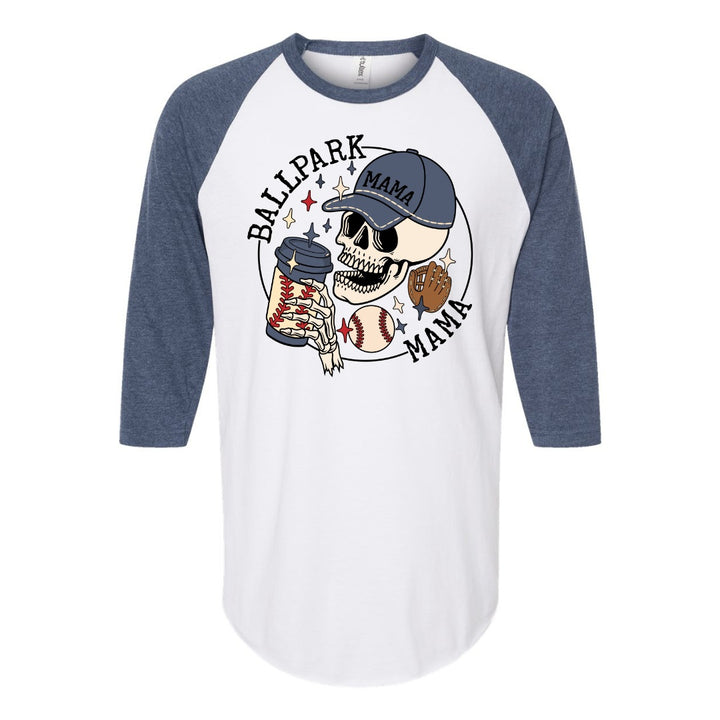 T-shirt - Baseball Mama Raglan Graphic Tee