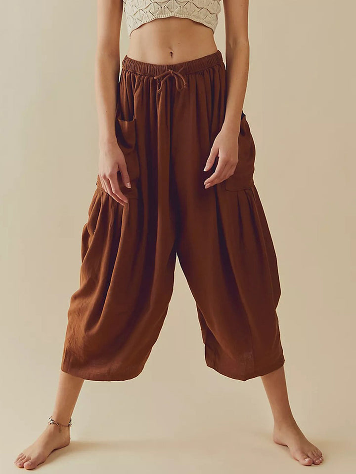 Full Size Wide Leg Pants with Pockets