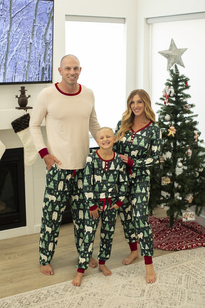 PREORDER: Matching Family Christmas Pajamas in Bear