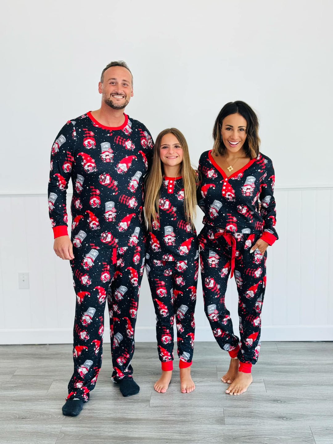 Womens - PREORDER: Matching Family Christmas Pajamas In Gnome