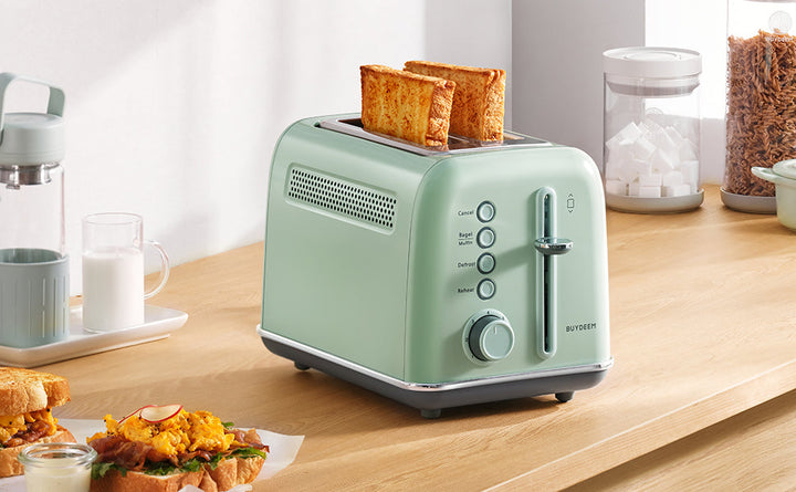 Retro 2-Slice Metal Toaster