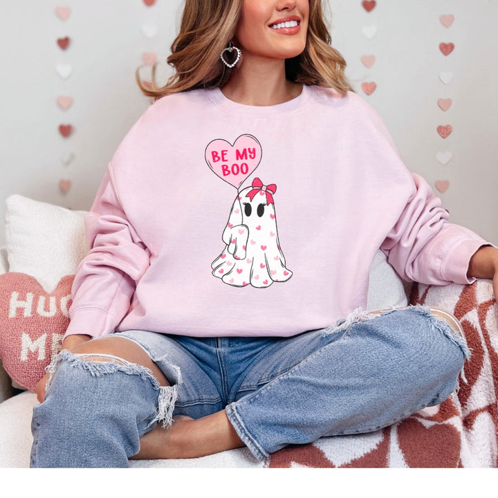 Womens - Be My Boo Graphic Sweatshirt