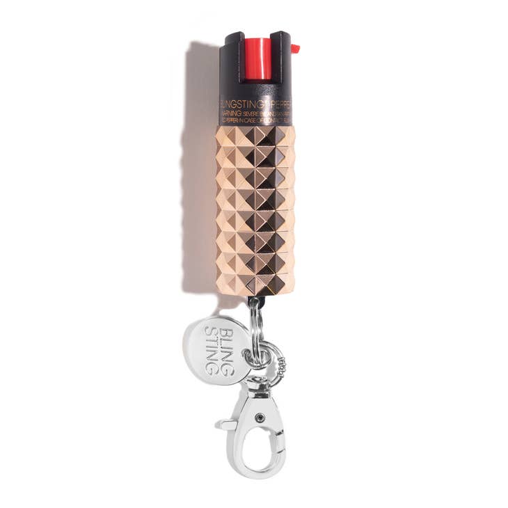 Womens - PREORDER: Metallic Studded Pepper Spray In Two Colors