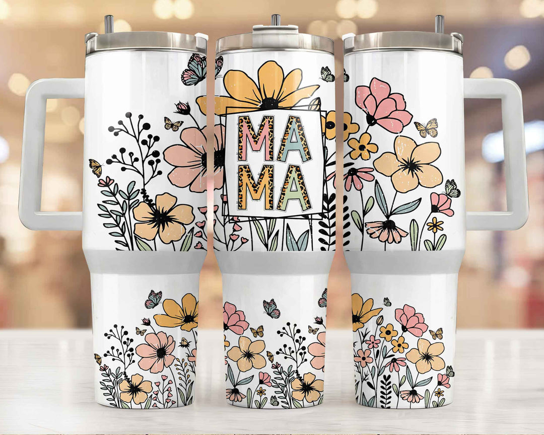 Tumbler - Blooming Mama 40oz Tumbler