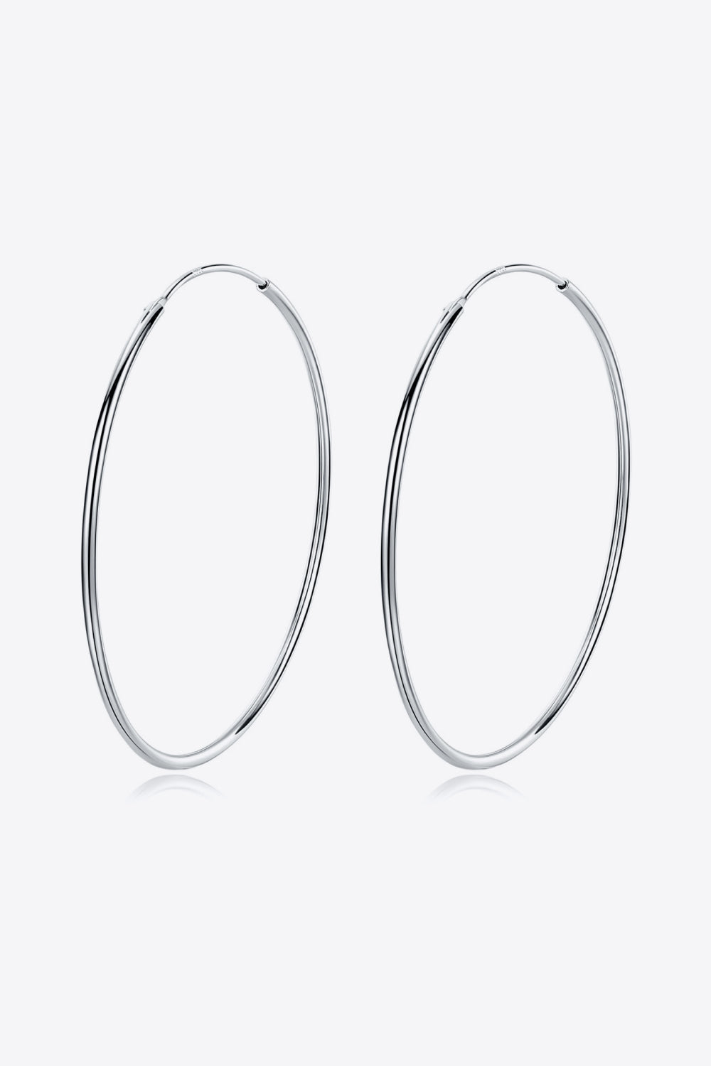 925 Sterling Silver Hoop Earrings-Ever Joy