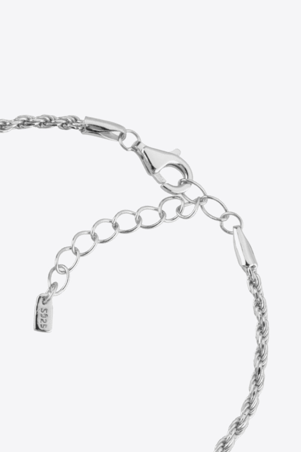 925 Sterling Silver Twisted Bracelet-Ever Joy