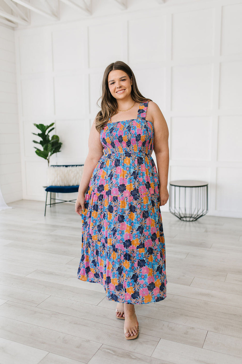 Womens - Along The Way Floral Maxi