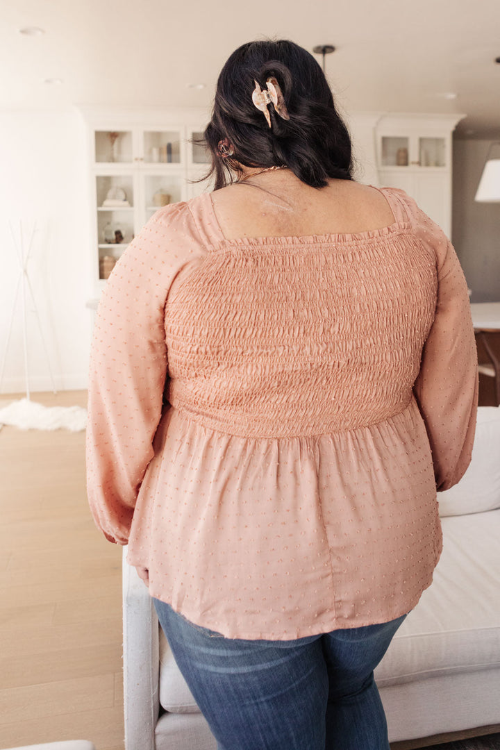 Always Lovely Top In Mauve-Ever Joy