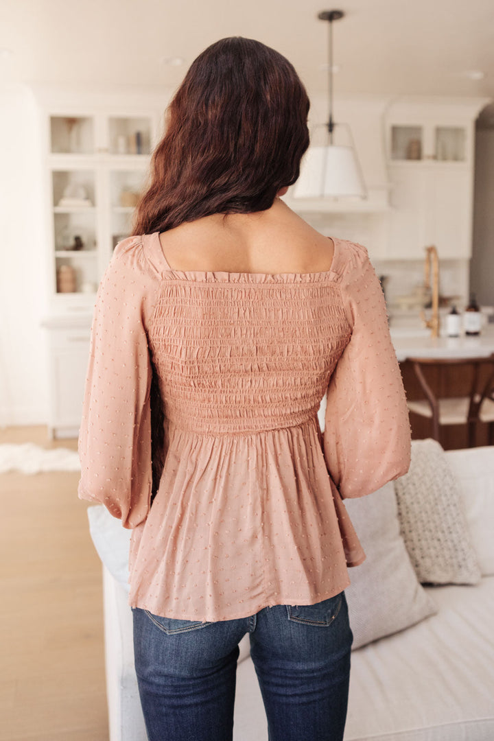 Always Lovely Top In Mauve-Ever Joy