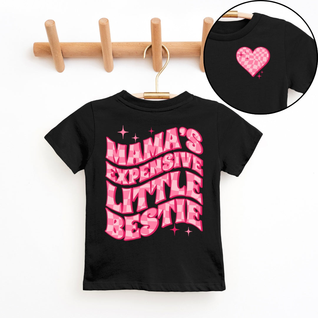 Youth Graphic Tee - Mama's Expensive Little Bestie Youth & Toddler Graphic Tee