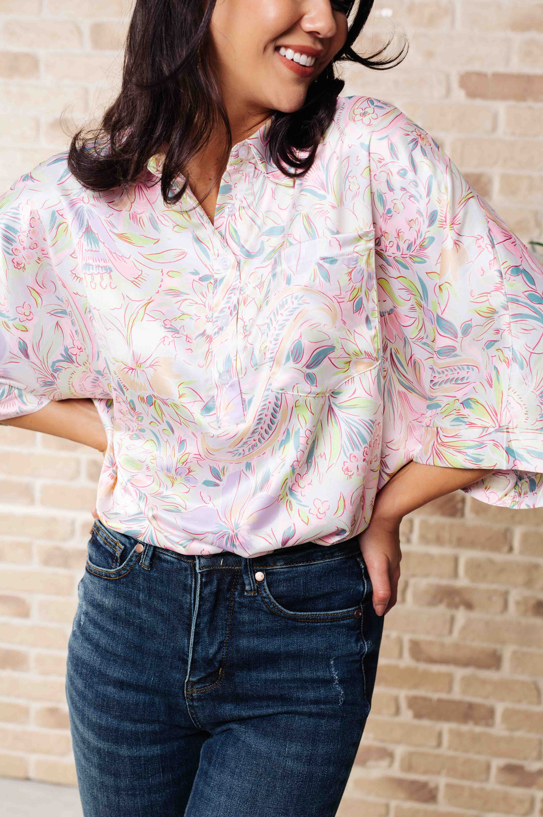 Tops - Blissful Botanicals Blouse