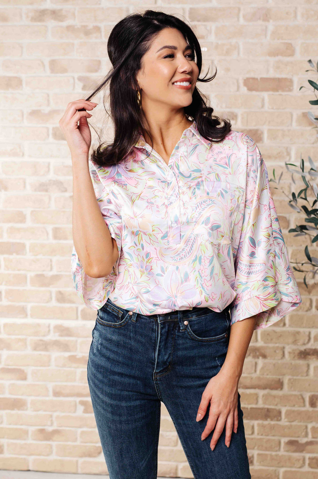 Tops - Blissful Botanicals Blouse