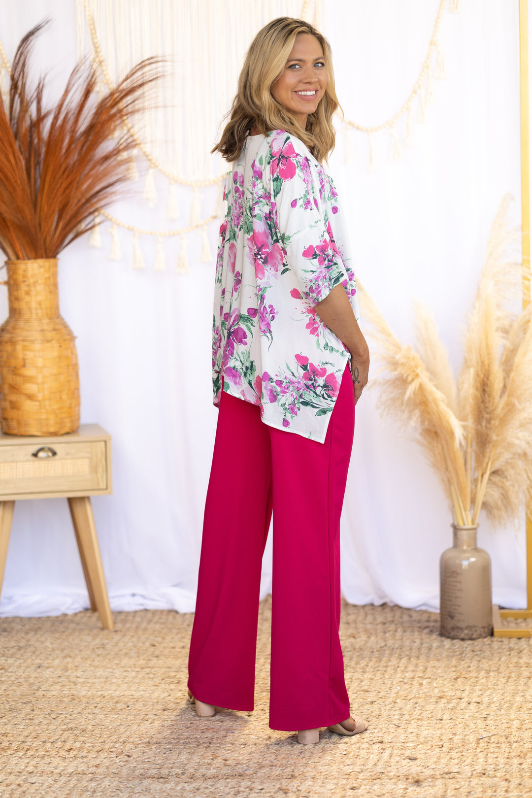 Dress Me Up - Fuchsia Pants