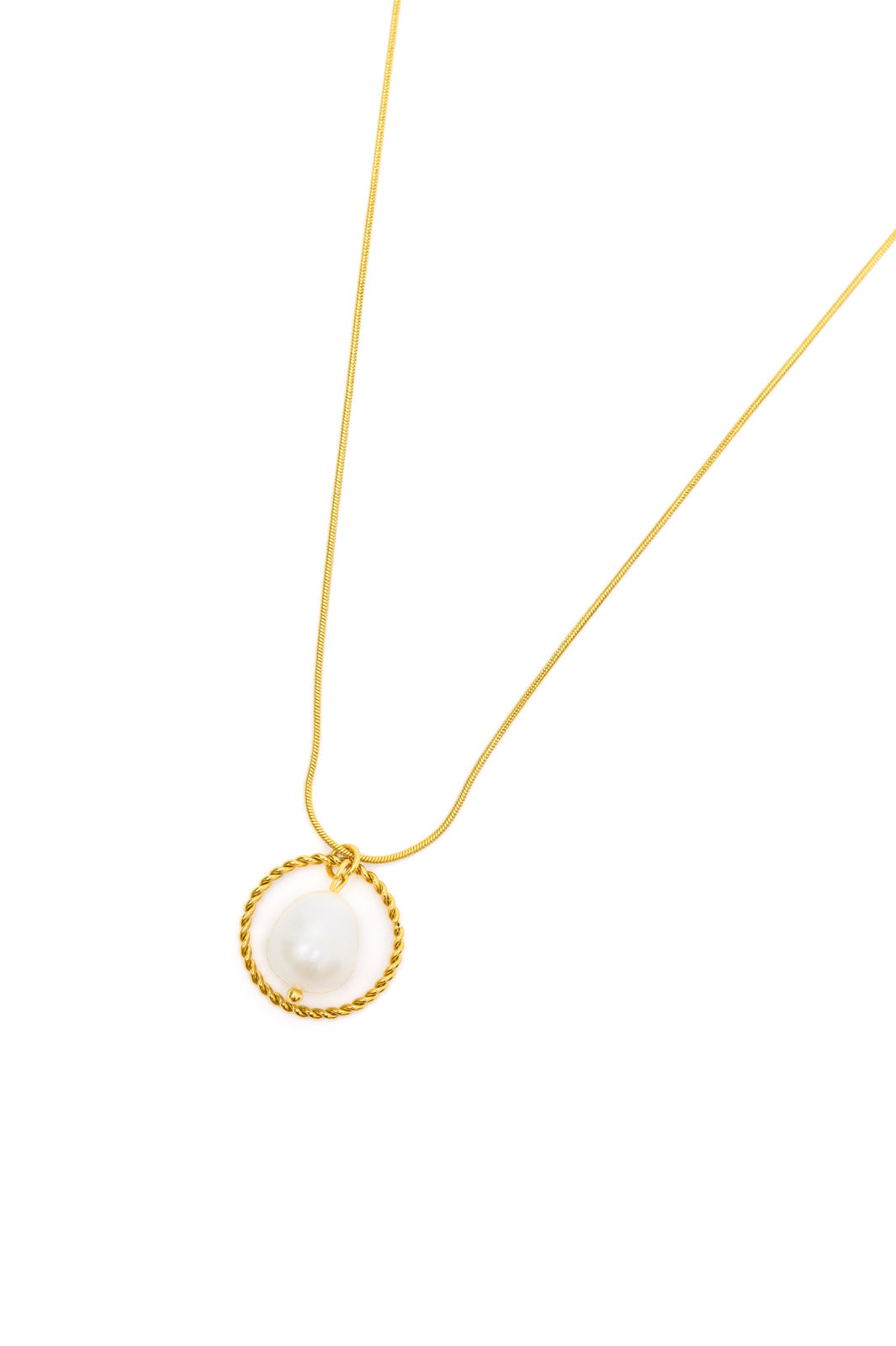 Womens - Center Of The World Pearl Pendant Necklace