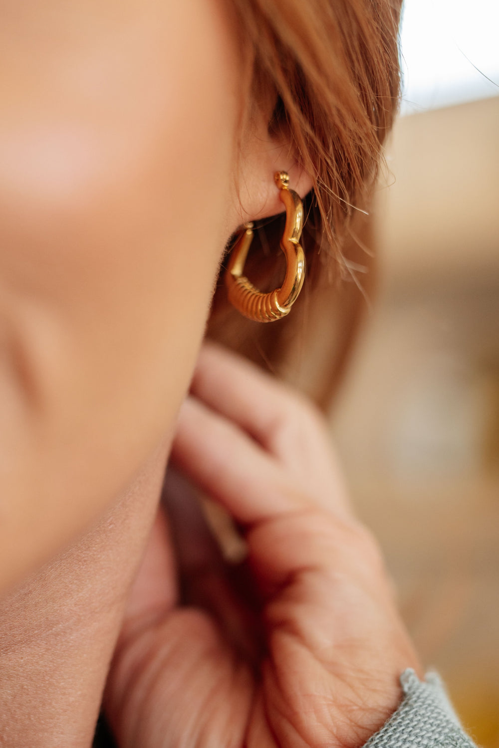 Womens - Bad Romance Gold Plated Earrings