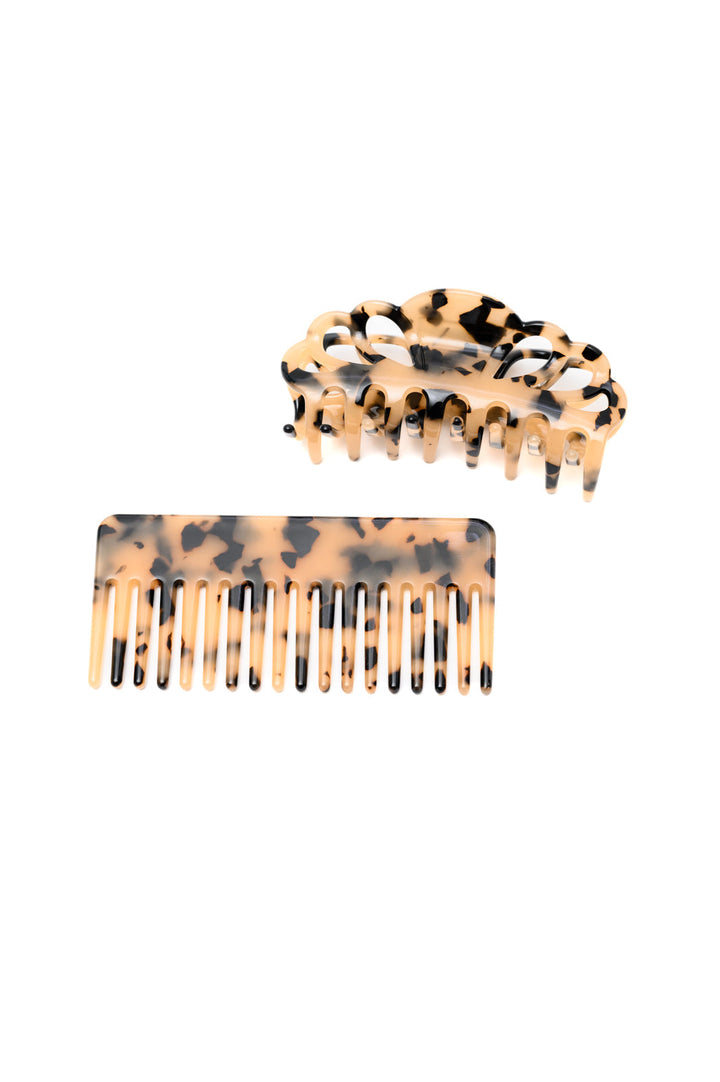 Womens - Comb & Claw Clip Set