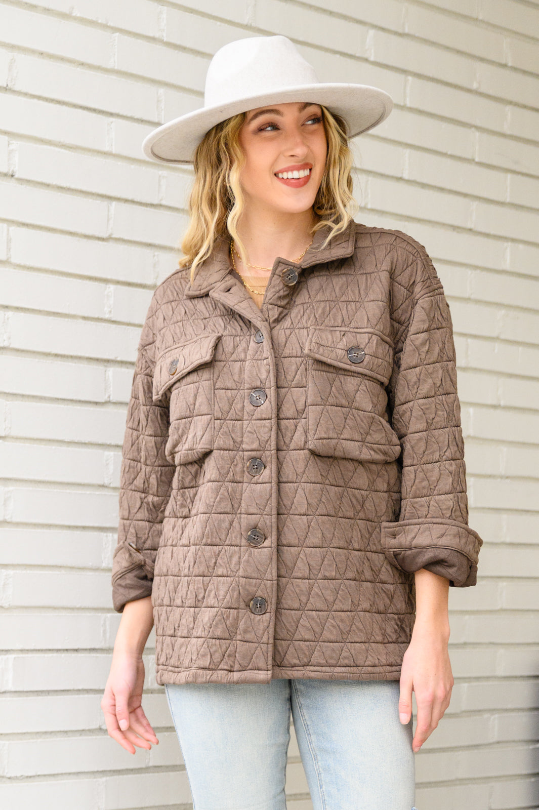 Womens - Coming Back Home Jacket In Mocha