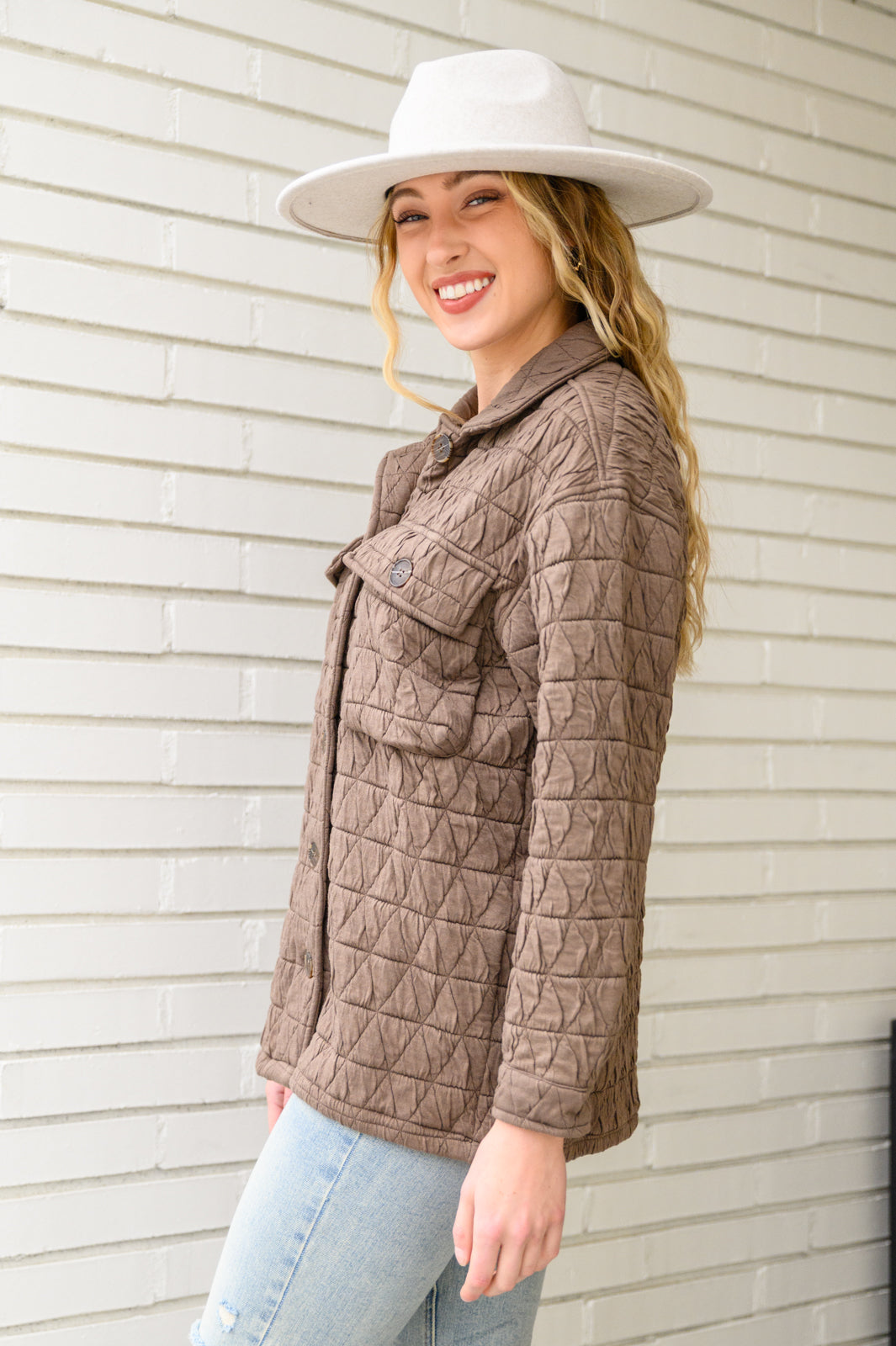 Womens - Coming Back Home Jacket In Mocha