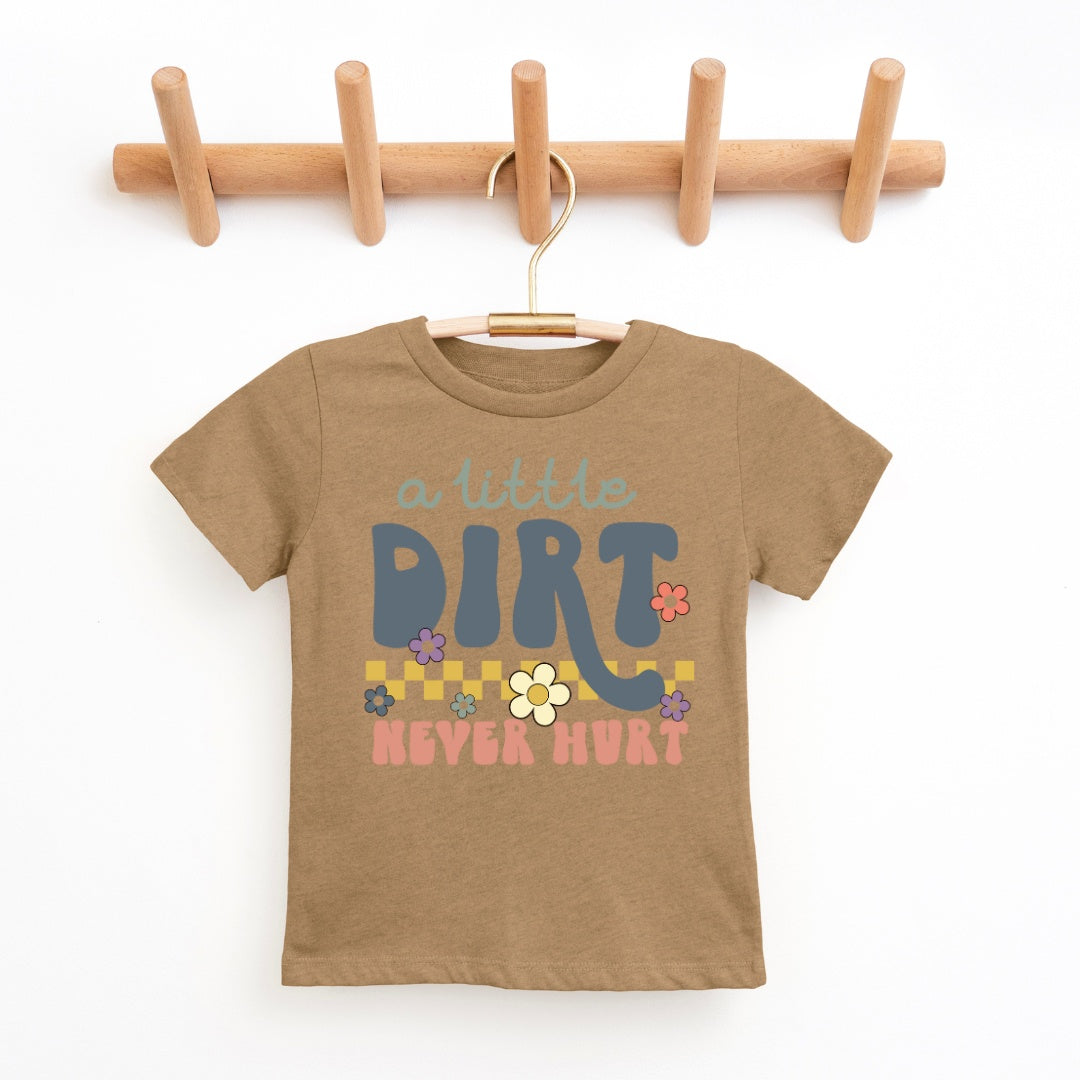 A Little Dirt Never Hurt Youth & Toddler Graphic Tee-Ever Joy