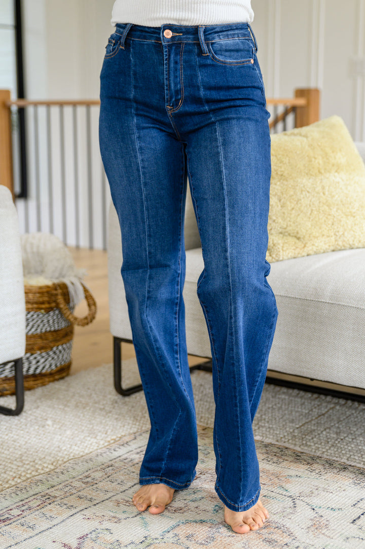 Womens - Daria Front Seam Wide Leg Trouser Jeans